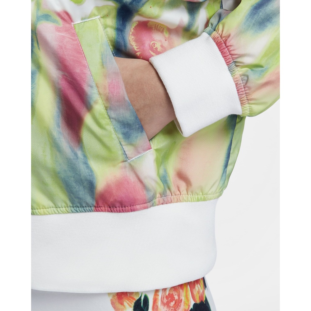 NWT Women's Nike Sportswear Artist Collaboration Bomber Jacket - Small - Floral - Picture 4 of 10